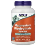 NOW Magnesium Bisglycinate Powder 227g Minerali